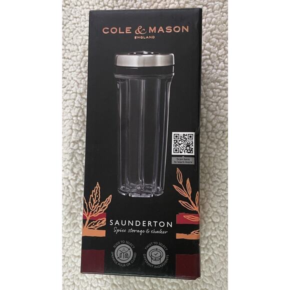 Cole & Mason Saunderton Spice Cylinder Empty New - Picture 1 of 5
